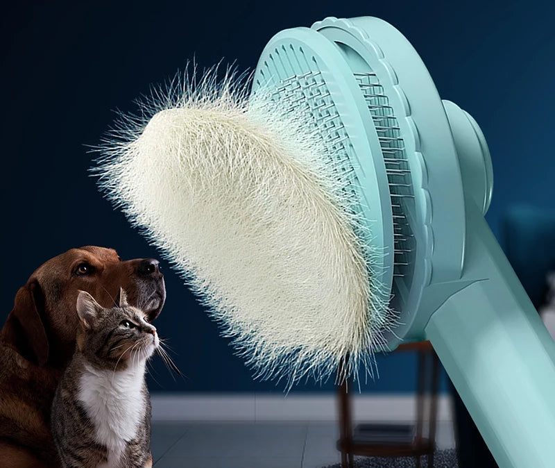 Cat Brush Pet Grooming Brush for Cats Remove Hairs Pet Cat Hair Remover Pets Hair Removal Comb Puppy Kitten Grooming Accessories